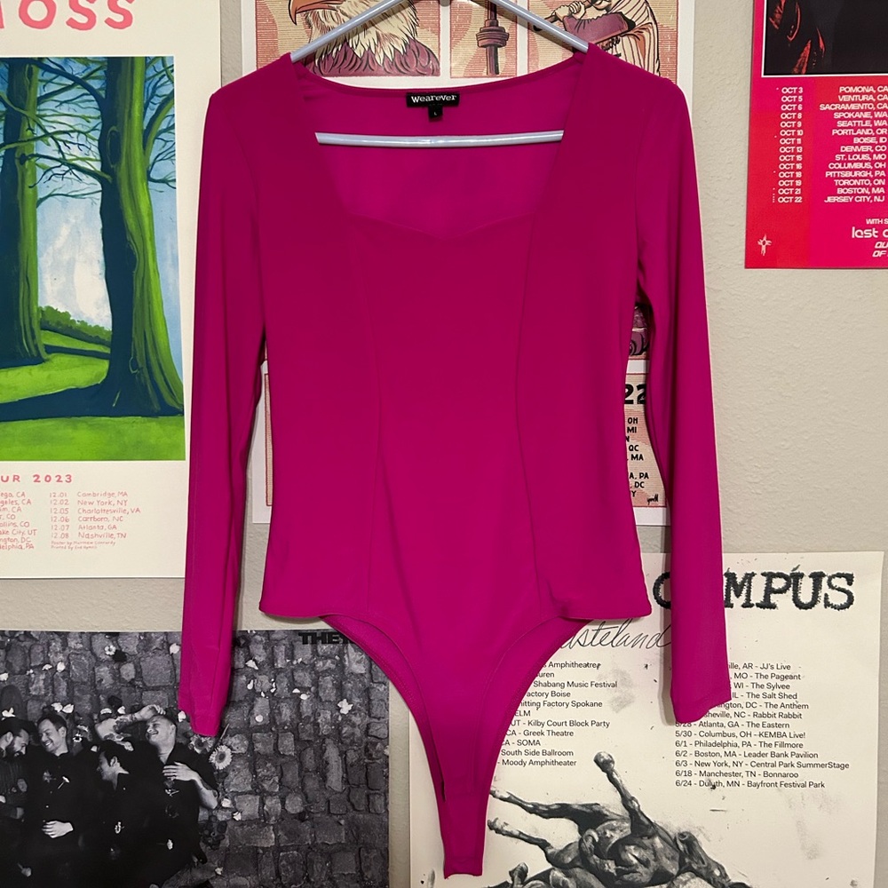 Hot Pink Sexy Bodysuit!